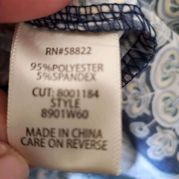 Max Studio Maxi Dress Size S Blue With Medallion Print Halter Dress Beach - Picture 15 of 16